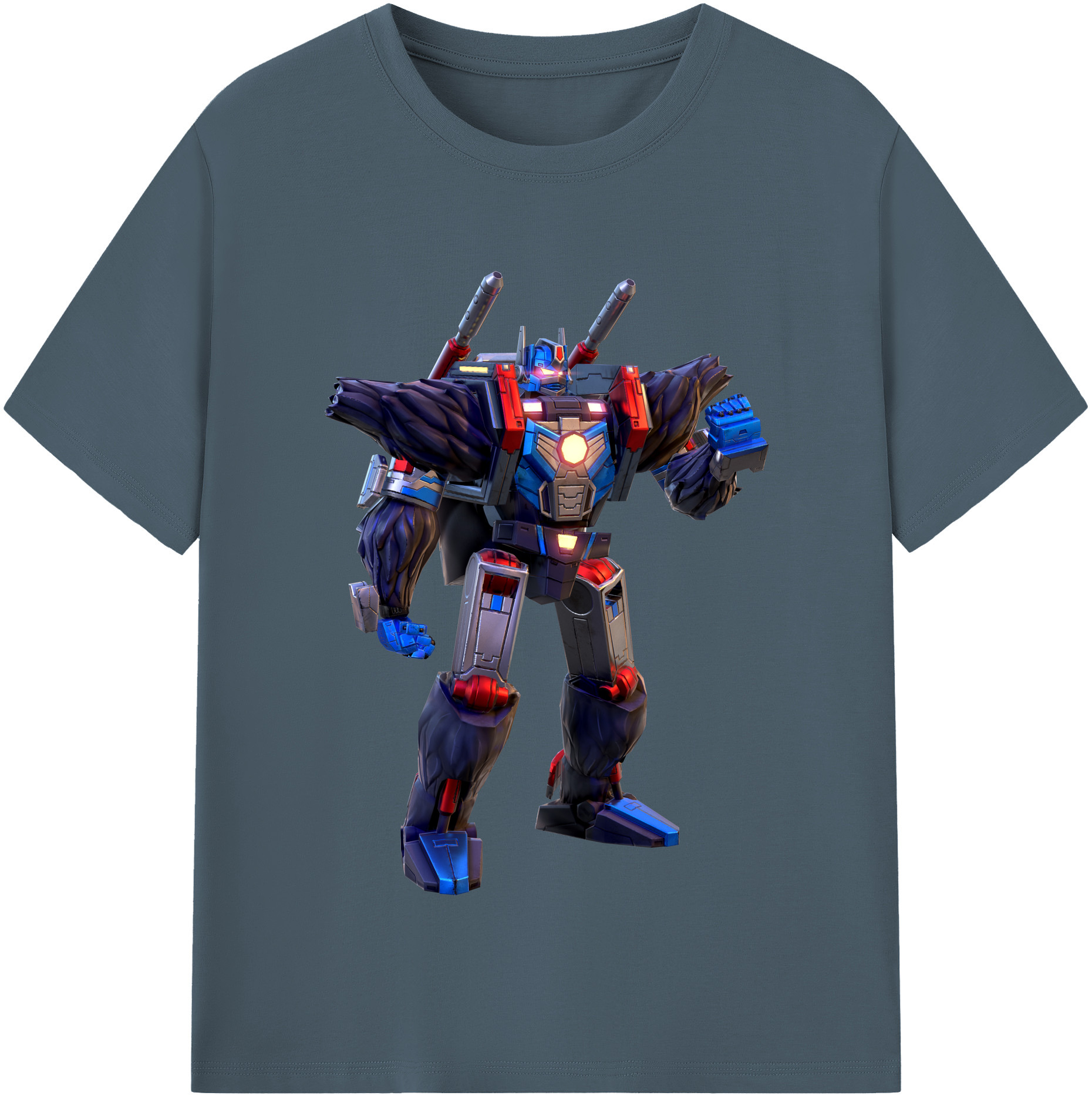 （画像用）  綿100％半袖Tシャツ（フロントプリント）